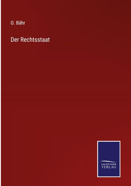 Produktbild: Der Rechtsstaat