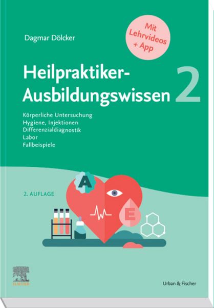 Produktbild: Heilpraktiker-Ausbildungswissen 2