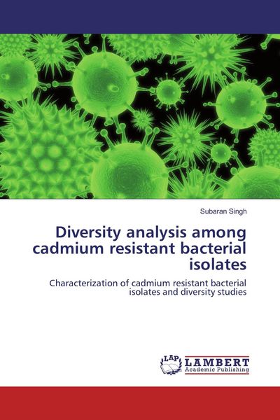 Produktbild: Diversity analysis among cadmium resistant bacterial isolates