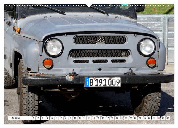 Produktbild: Sowjet-Legende - Der Gel&auml;ndewagen UAZ-469 in Kuba (Wandkalender 2026 DIN A2 quer), CALVENDO Monatskalender