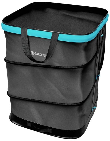 Produktbild: GARDENA 11715-20 Gartenabfallsack 127l Schwarz/T&uuml;rkis
