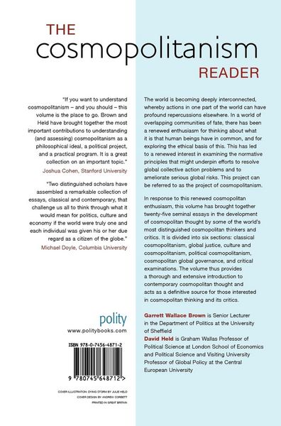 Produktbild: The Cosmopolitanism Reader