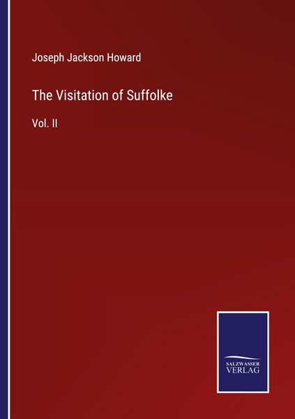 Produktbild: The Visitation of Suffolke