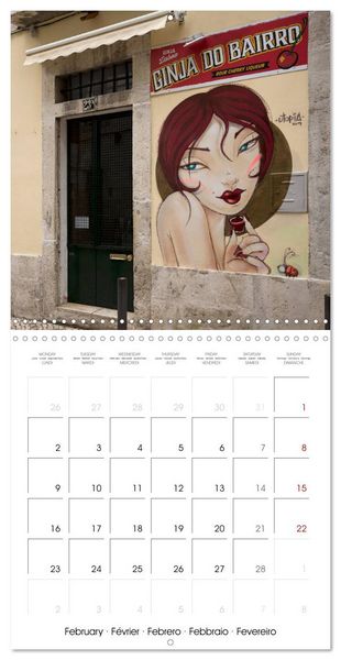 Produktbild: LISBON - IT'S MAGIC (Wall Calendar 2026 12 &times; 12 Inch) CALVENDO 12 Month Wall Calendar
