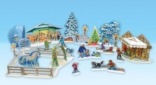 Produktbild: Anna und das Zauberpferd. Ein XXL-Bastel-Adventskalender