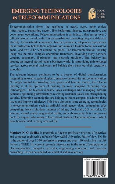 Produktbild: Emerging Technologies in Telecommunications