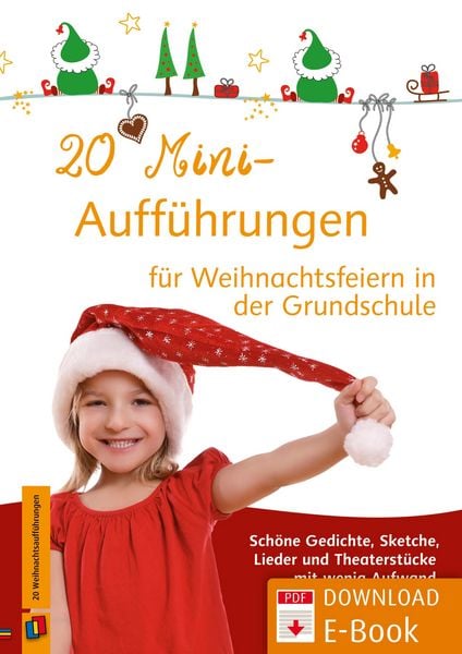 Produktbild: 20 Mini-Auff&uuml;hrungen f&uuml;r Weihnachtsfeiern in der Grundschule