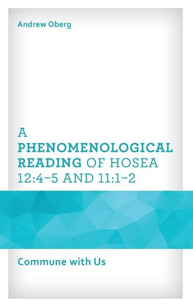 Produktbild: Phenomenological Reading of Hosea 12