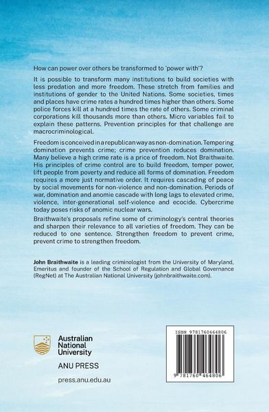 Produktbild: Macrocriminology and Freedom