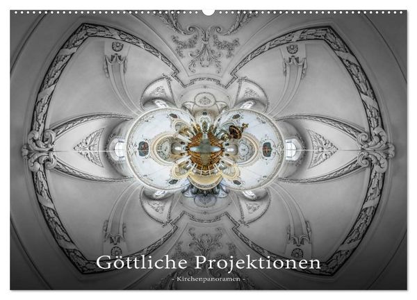 Produktbild: G&ouml;ttliche Projektionen - Kirchenpanoramen (Wandkalender 2026 DIN A2 quer), CALVENDO Monatskalender