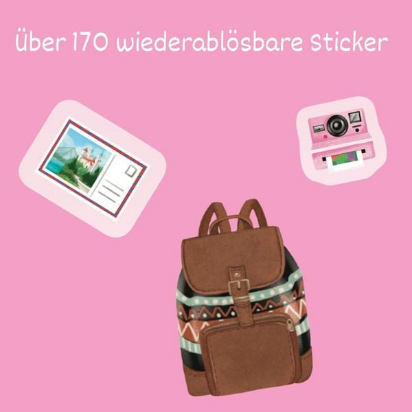 Produktbild: Fashion & Styles: Anziehpuppen mit Folienstickern. Auf Reisen