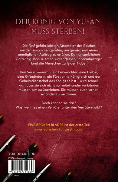 Produktbild: Five Broken Blades