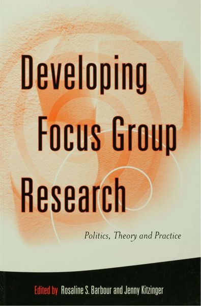 Produktbild: Developing Focus Group Research