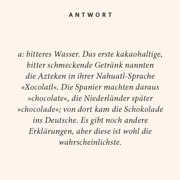 Produktbild: Schokoladen-Quiz