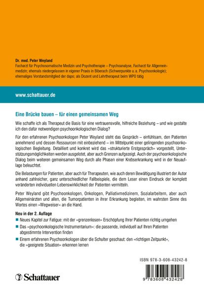 Produktbild: Das psychoonkologische Gespr&auml;ch