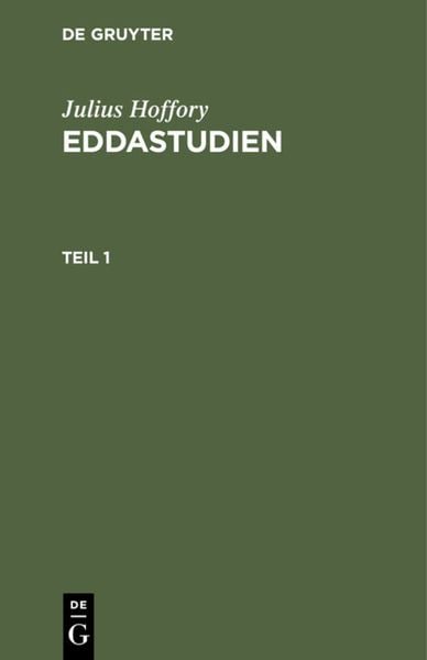 Produktbild: Eddastudien. Teil 1