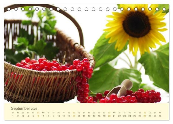 Produktbild: Leckereien aus der K&uuml;che CH - Version (Tischkalender 2026 DIN A5 quer), CALVENDO Monatskalender