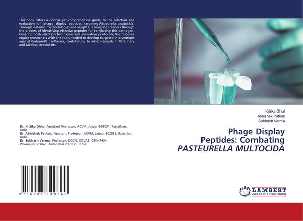 Produktbild: Phage Display Peptides: Combating PASTEURELLA MULTOCIDA