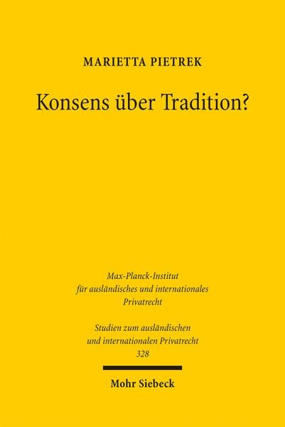Produktbild: Konsens &uuml;ber Tradition?