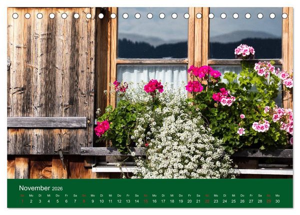 Produktbild: Allg&auml;u - Landliches Leben (Tischkalender 2026 DIN A5 quer), CALVENDO Monatskalender