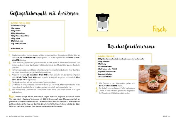 Aufstriche aus dem Monsieur Cuisine