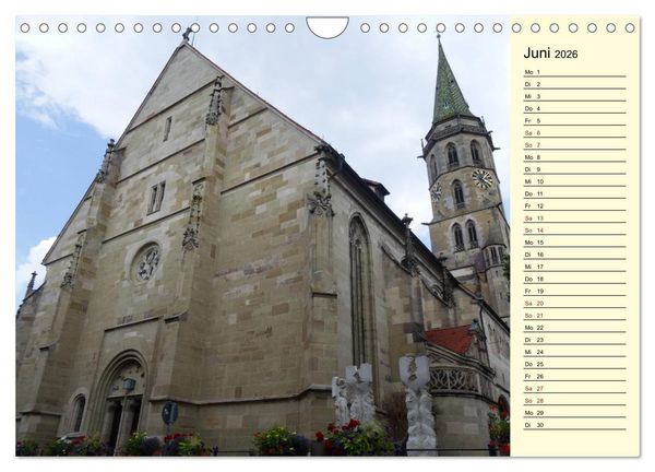 Produktbild: Unterwegs in Schorndorf (Wandkalender 2026 DIN A4 quer), CALVENDO Monatskalender
