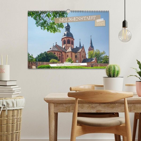 Produktbild: Seligenstadt - Die Stadt mit Geschichte und Flair (Wandkalender 2027 DIN A3 quer), CALVENDO Monatskalender