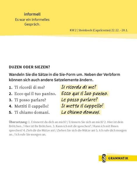 Produktbild: Langenscheidt Sprachkalender Italienisch 2027