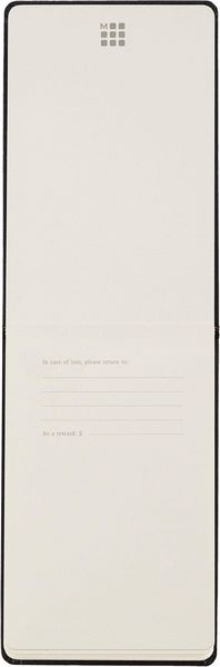 Produktbild: Moleskine Reporter, 9x14, liniert