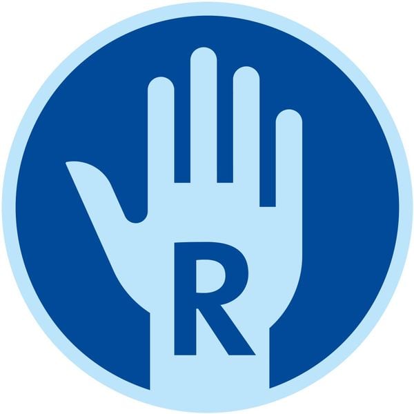 Pelikan Schule-Schere griffix Rund 14cm Blau, Rechtshänder