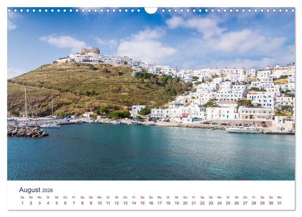 Produktbild: Astypalaia (Wandkalender 2026 DIN A3 quer), CALVENDO Monatskalender