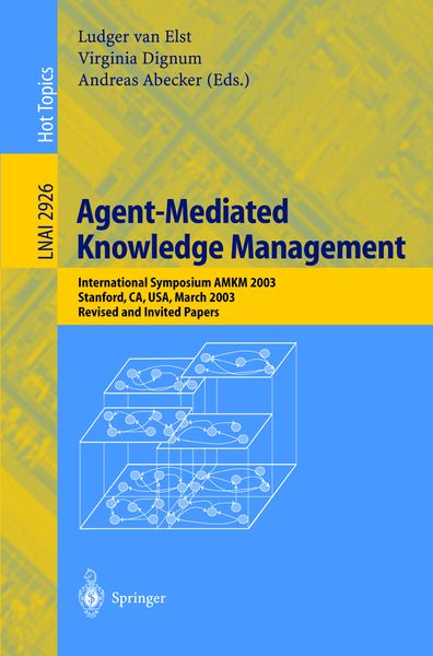 Produktbild: Agent-Mediated Knowledge Management