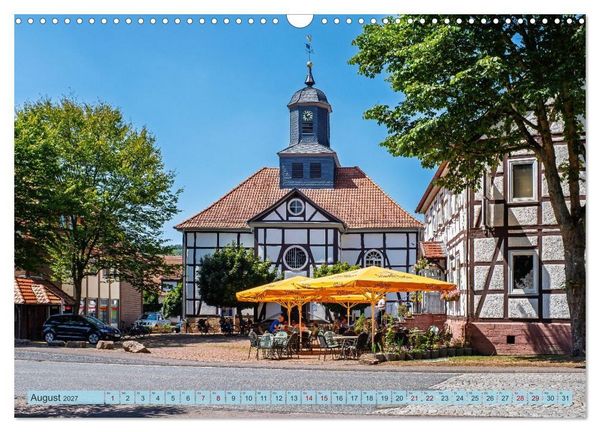 Produktbild: Die Obere Weser - Von Hannoversch M&uuml;nden bis Bad Karlshafen (Wandkalender 2027 DIN A3 quer), CALVENDO Monatskalender