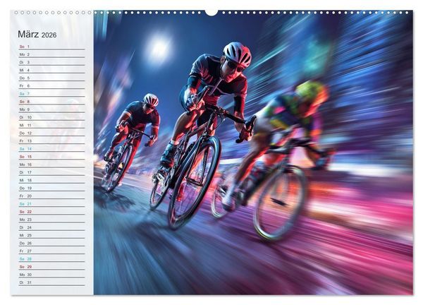 Produktbild: Freiheit sp&uuml;ren (Wandkalender 2026 DIN A2 quer), CALVENDO Monatskalender