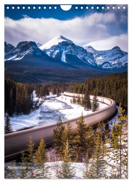 Produktbild: Die kanadischen Rockies (Wandkalender 2026 DIN A4 hoch), CALVENDO Monatskalender