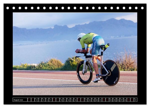 Produktbild: TRIATHLON Impressionen (Tischkalender 2026 DIN A5 quer), CALVENDO Monatskalender