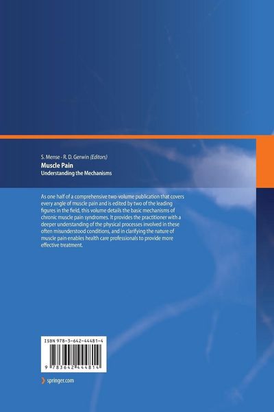 Produktbild: Muscle Pain: Understanding the Mechanisms