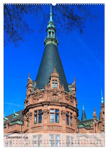 Produktbild: Altes Heidelberg (Wandkalender 2026 DIN A2 hoch), CALVENDO Monatskalender