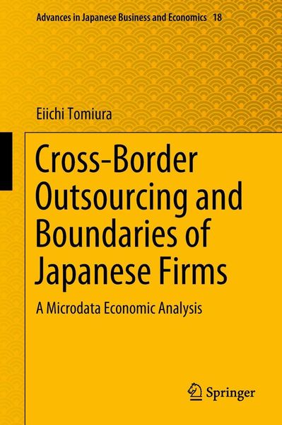 Produktbild: Cross-Border Outsourcing and Boundaries of Japanese Firms