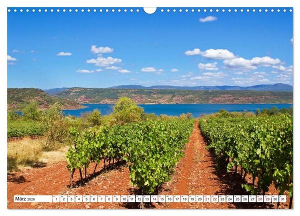 Produktbild: S&uuml;dwestfrankreich - St&auml;dte, Landschaften und Meer (Wandkalender 2026 DIN A3 quer), CALVENDO Monatskalender