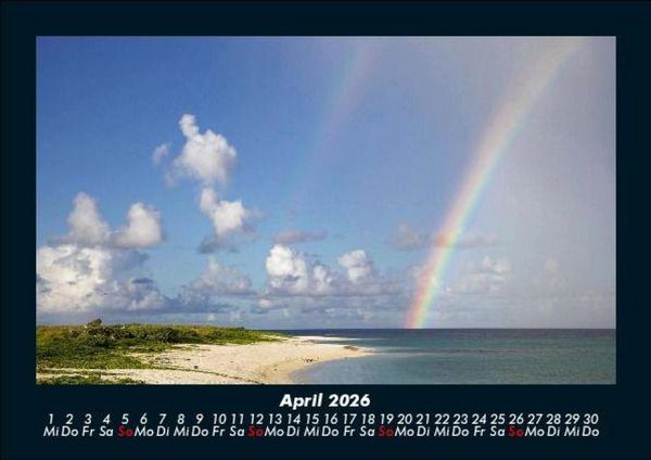 Produktbild: Str&auml;nde der Welt 2026 Fotokalender DIN A5
