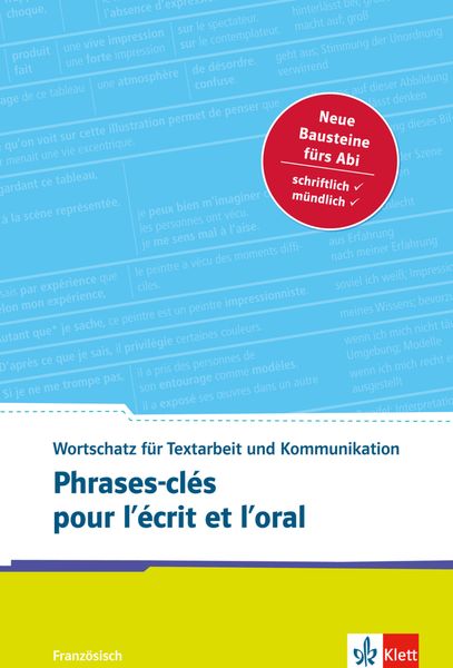 Produktbild: Phrases-cl&eacute;s pour l'&eacute;crit et l'oral