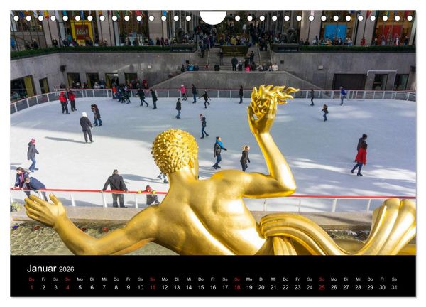 Produktbild: Herbst in New York (Wandkalender 2026 DIN A4 quer), CALVENDO Monatskalender