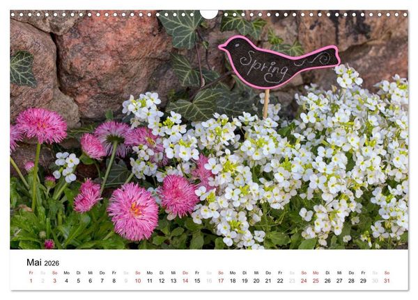 Produktbild: Mein Jahr im Landhausgarten (Wandkalender 2026 DIN A3 quer), CALVENDO Monatskalender
