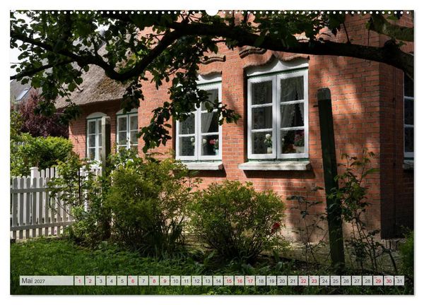 Produktbild: Wundersch&ouml;ne Hallig Hooge (Wandkalender 2027 DIN A2 quer), CALVENDO Monatskalender