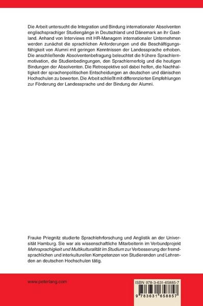 Produktbild: Zwischen englischsprachigem Studium und landessprachigem Umfeld