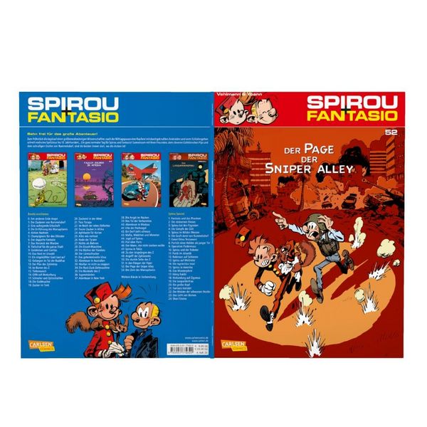 Produktbild: Spirou und Fantasio 52: Der Page der Sniper Alley