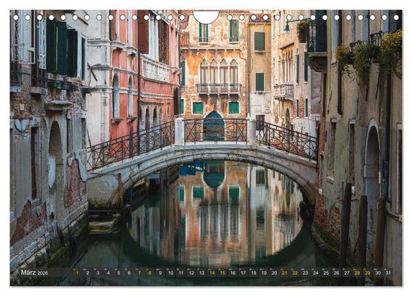 Produktbild: Malerisches Venedig (Wandkalender 2026 DIN A4 quer), CALVENDO Monatskalender