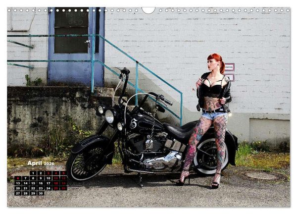 Produktbild: Motorr&auml;der und Sexy Girls (Wandkalender 2026 DIN A3 quer), CALVENDO Monatskalender
