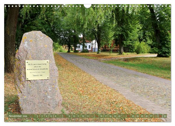 Produktbild: Brandenburg - Sch&ouml;ne Ausflugsziele n&ouml;rdlich von Berlin (Wandkalender 2026 DIN A3 quer), CALVENDO Monatskalender